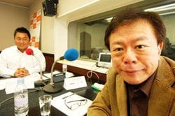 「マット安川のずばり勝負」ゲスト：猪瀬直樹／前田せいめい撮影