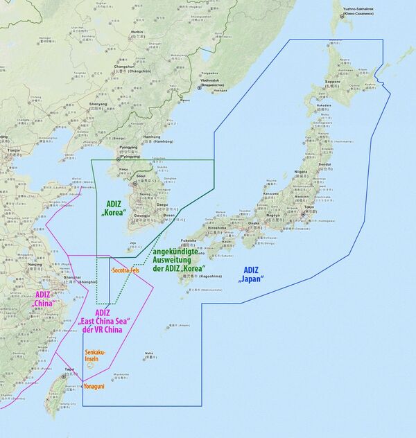 迫りつつある中国による南シナ海「防空識別圏」設定 アメリカの中国