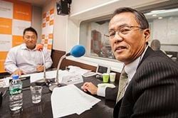 「マット安川のずばり勝負」ゲスト：織田邦男／前田せいめい撮影