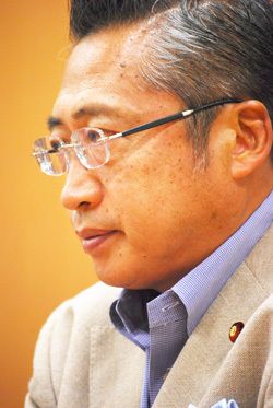 みんなの党代表・渡辺喜美氏／前田せいめい撮影