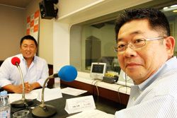 「マット安川のずばり勝負」ゲスト：小池晃／前田せいめい撮影