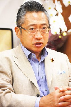 みんなの党代表・渡辺喜美氏／前田せいめい撮影